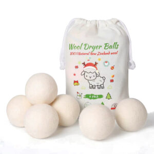 White wool ball
